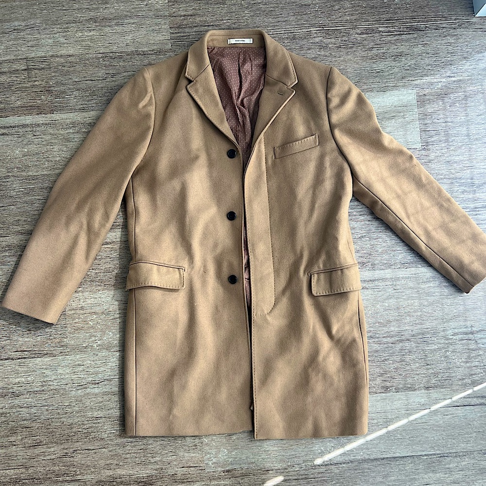 Men’s Classic Club Monaco Trench Coat Size Large
